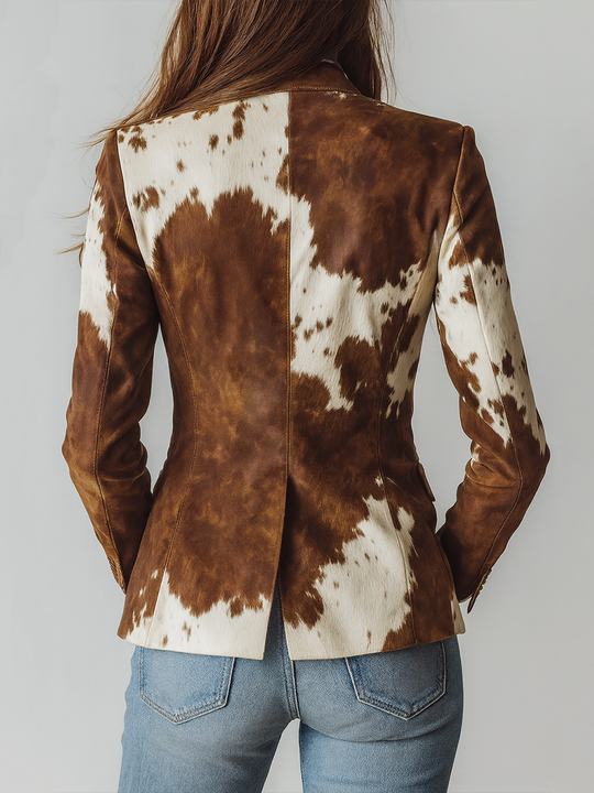 Carlotta™ | Blazer Animalier Vintage