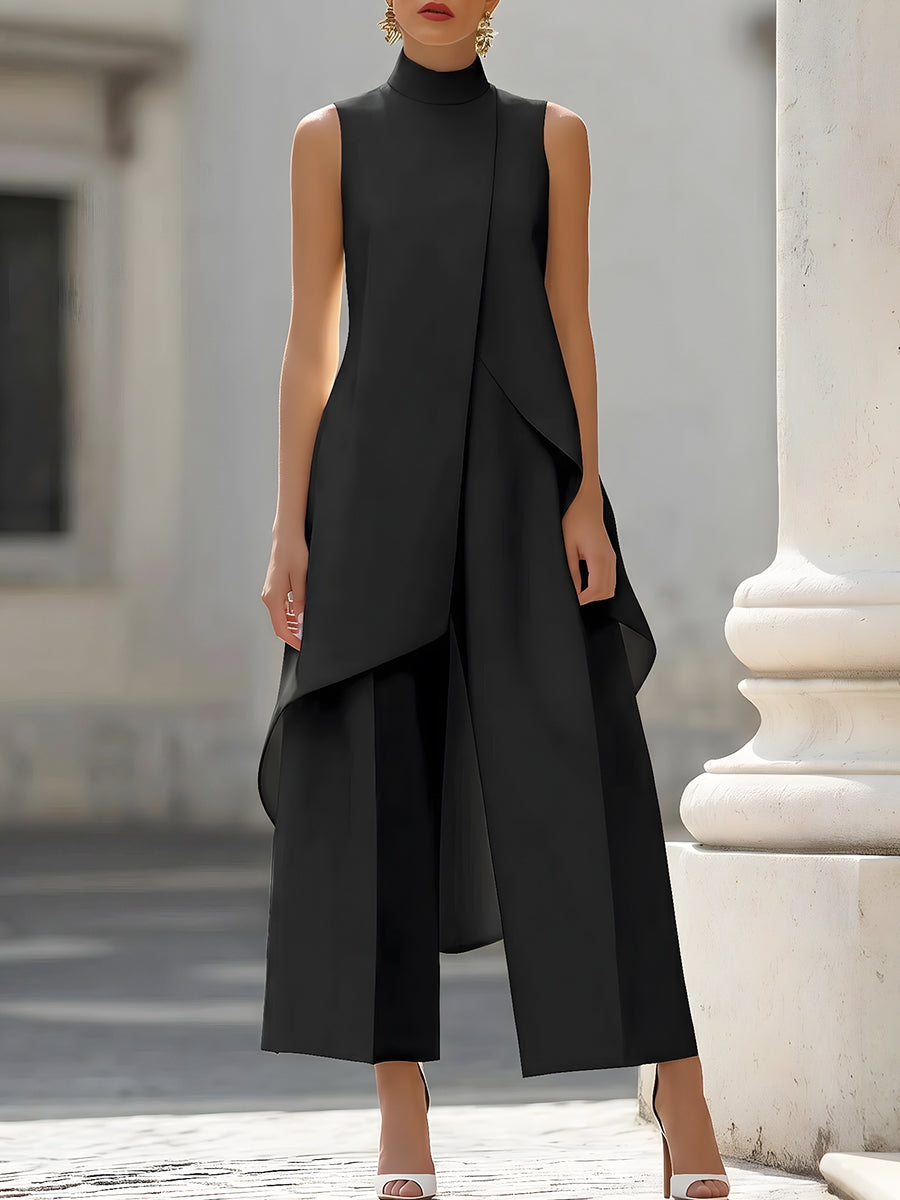 Caterina™ | Completo Elegante con Pantaloni Palazzo