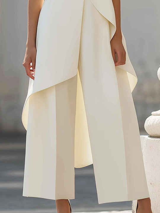 Caterina™ | Completo Elegante con Pantaloni Palazzo
