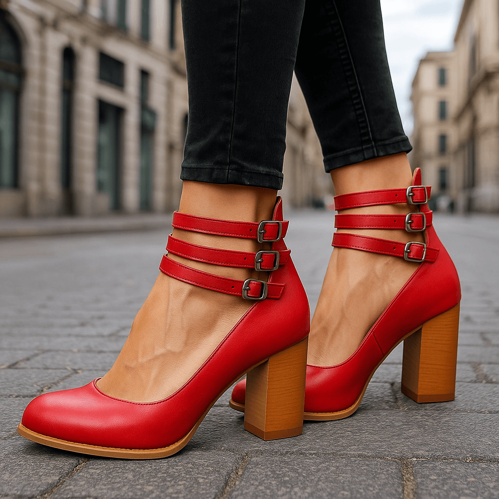 Ines | Scarpe con tacco e charm