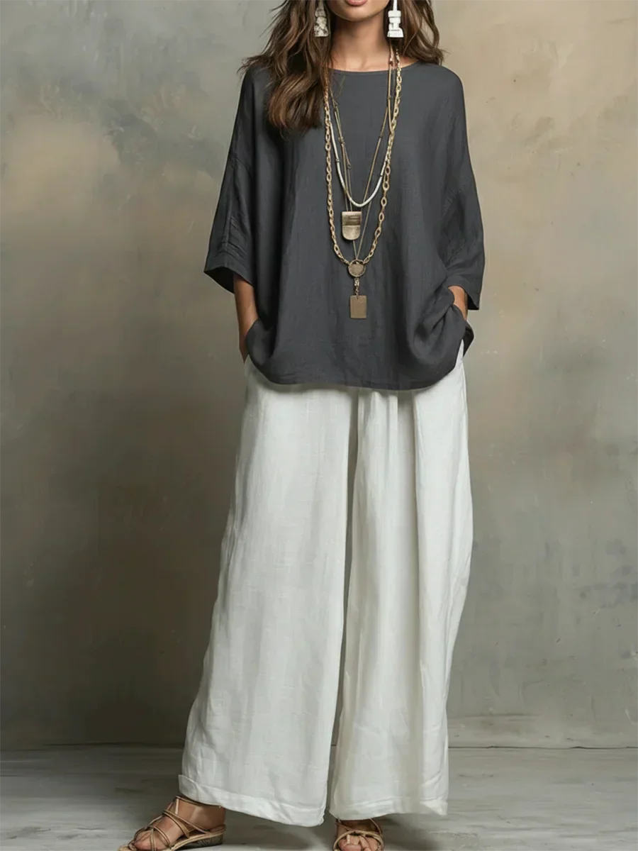 Bianca™ | Completo elegante due pezzi