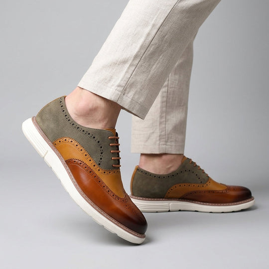 Declan | Scarpe Oxford da uomo con punta a coda di rondine