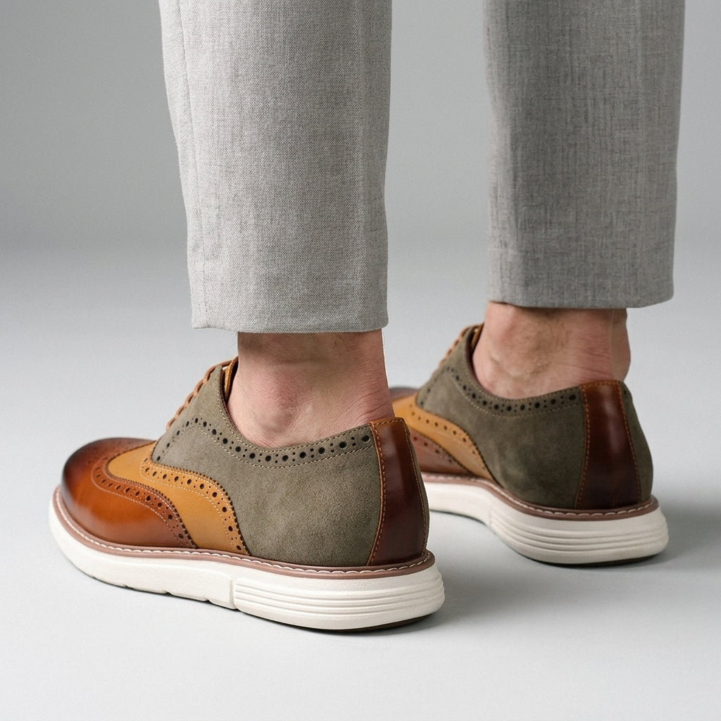 Declan | Scarpe Oxford da uomo con punta a coda di rondine