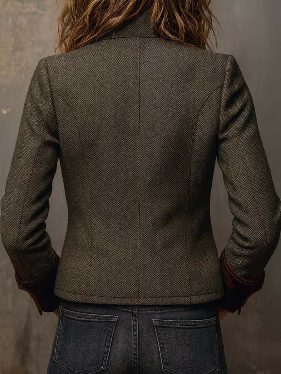 Luisa™ | Blazer con Bordo a Contrasto