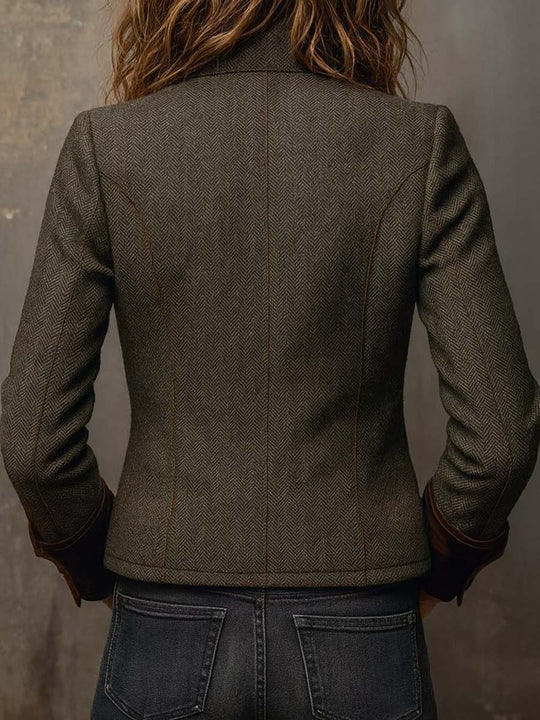 Luisa™ | Blazer con Bordo a Contrasto