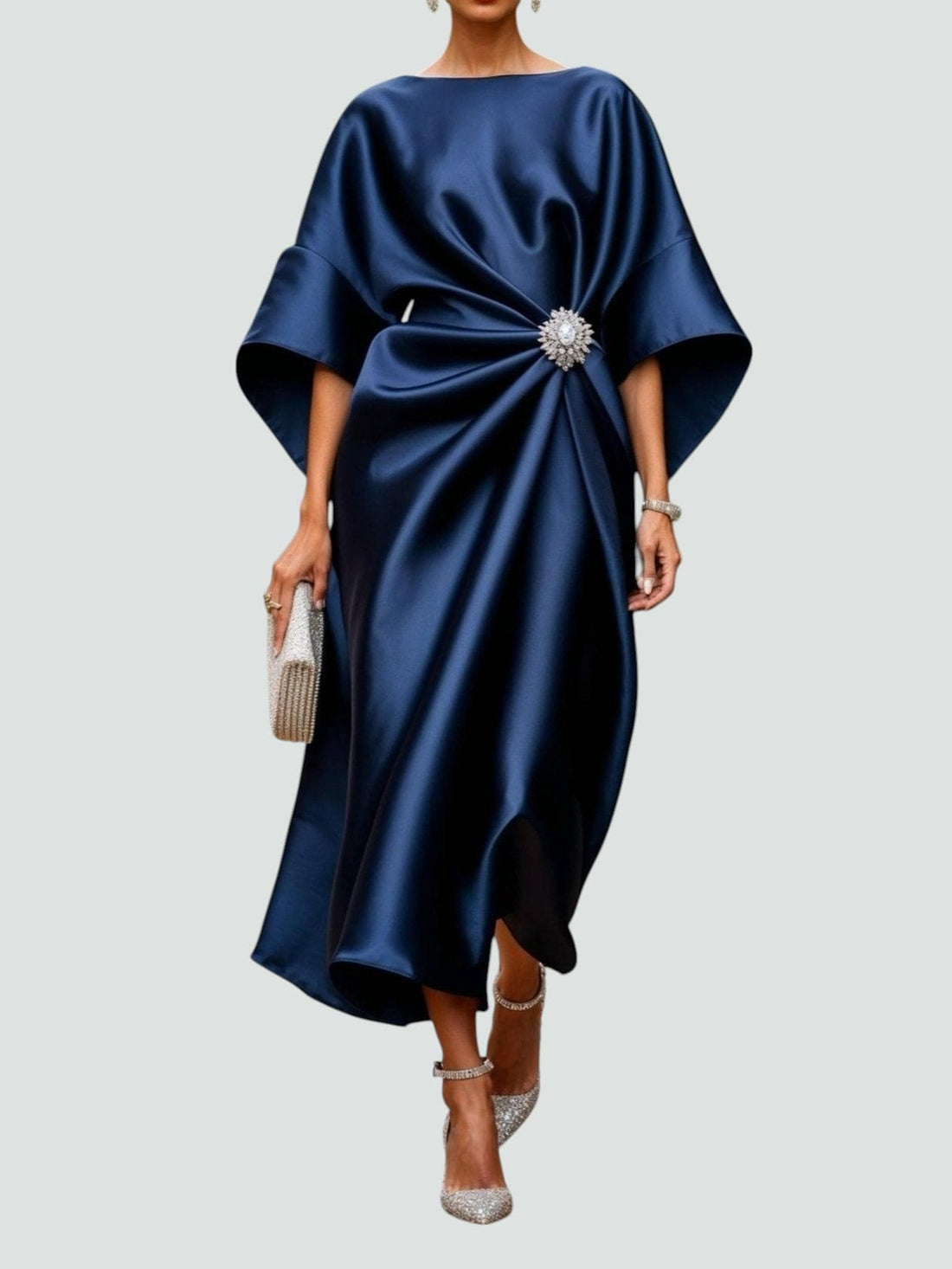Lona™ | Abito lungo elegante in raso
