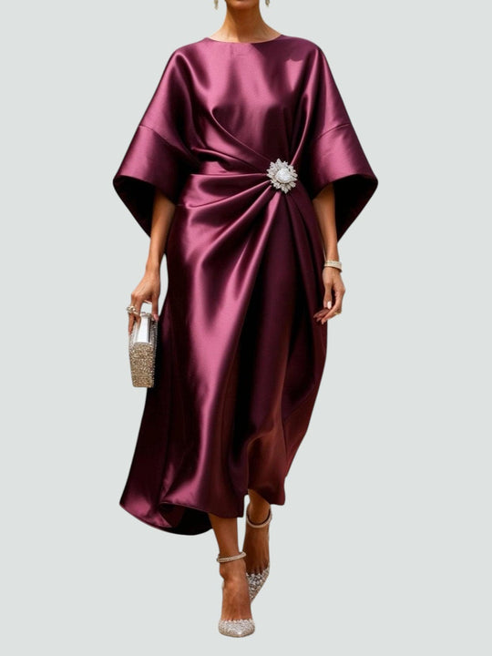 Lona™ | Abito lungo elegante in raso