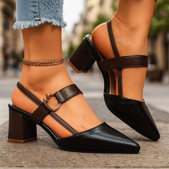 Rebecka | Scarpe con tacco e dettaglio ad anello