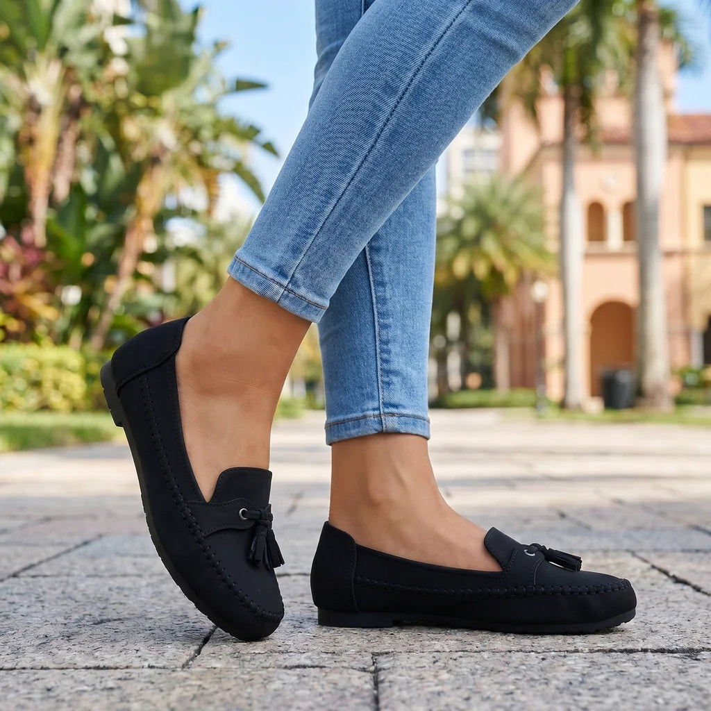 Sylvie | Mocassini con nappine