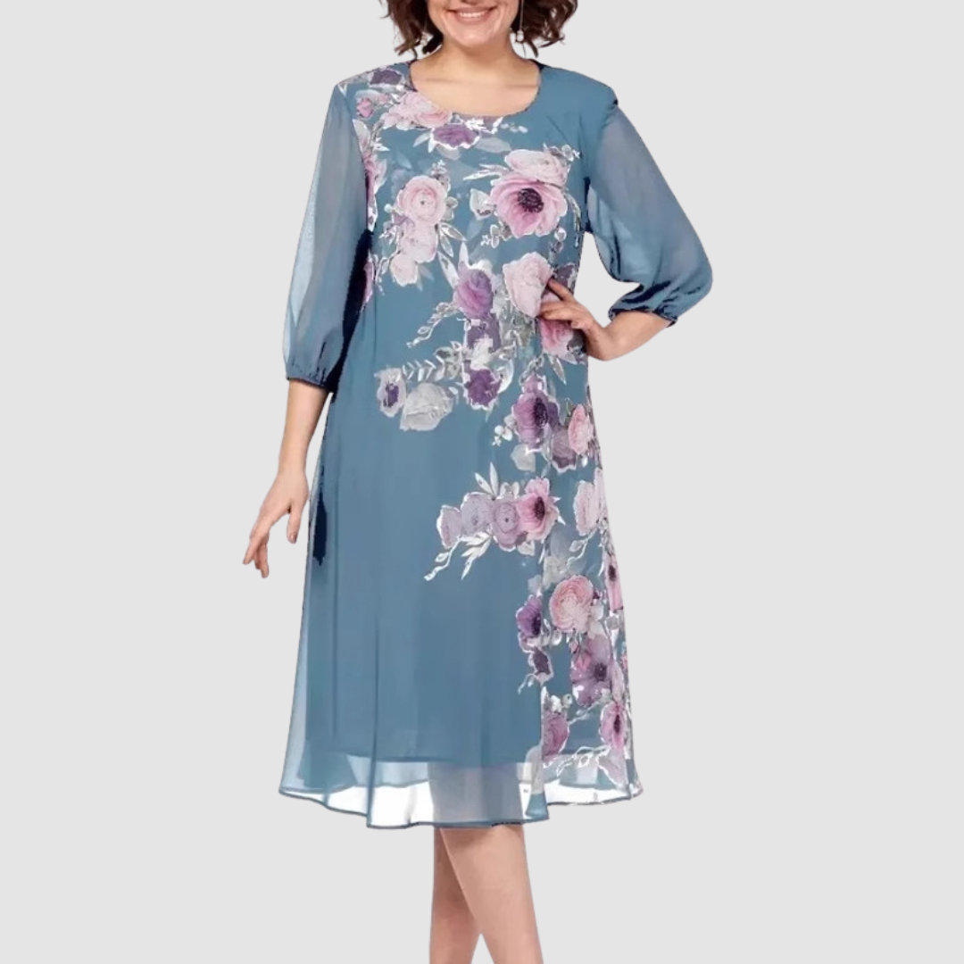 Allison™ | Abito elegante a fiori