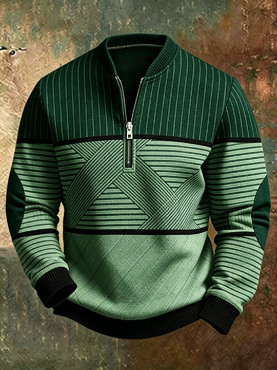 Vittorio™ | Maglione Uomo con Mezza Zip