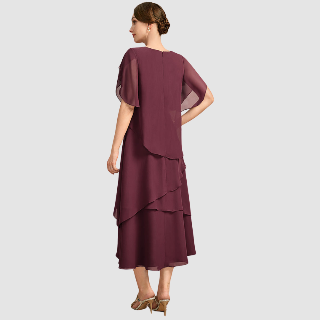 Cierra™ | Abito elegante in chiffon
