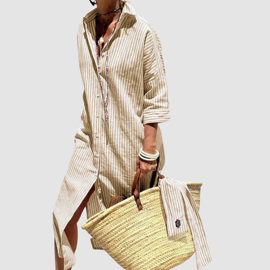Nichole™ | Abito estivo elegante a righe