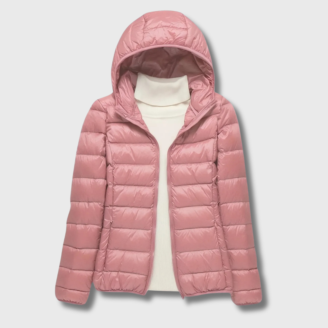 Nora™ | Piumino Leggero con Cappuccio