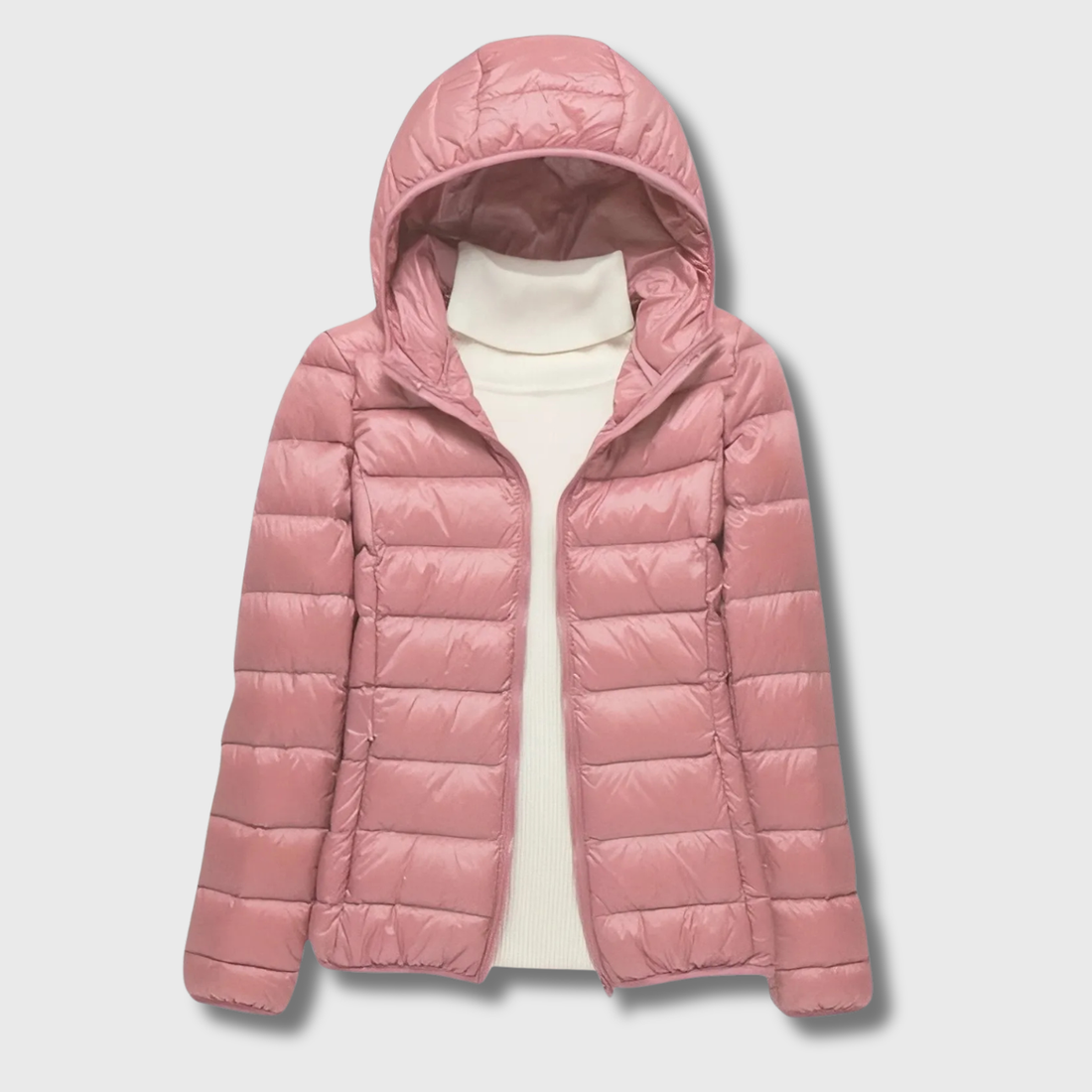 Nora™ | Piumino Leggero con Cappuccio