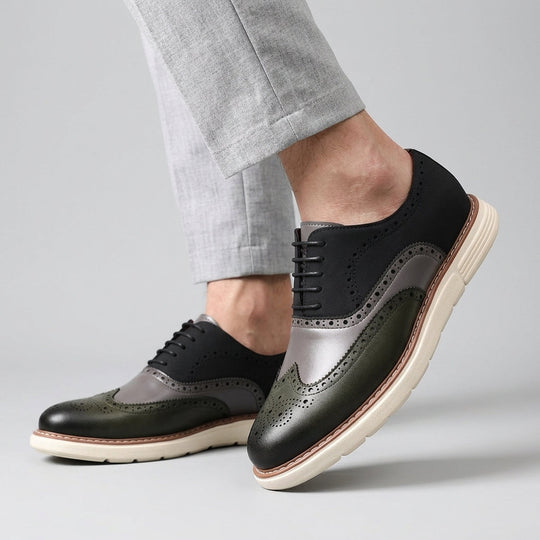 Declan | Scarpe Oxford da uomo con punta a coda di rondine