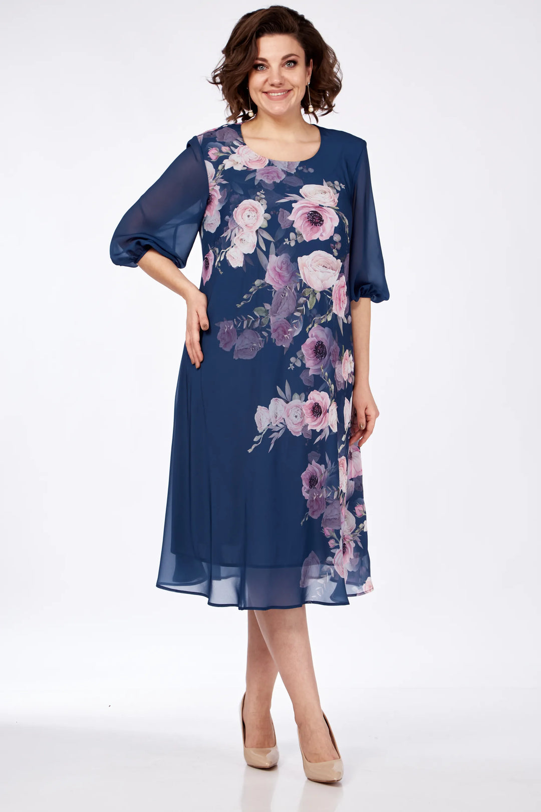 Allison™ | Abito elegante a fiori