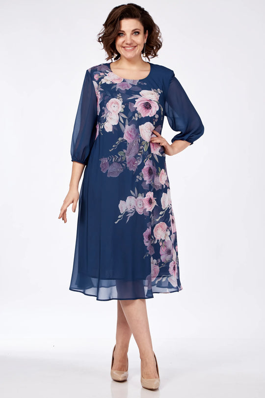 Allison™ | Abito elegante a fiori