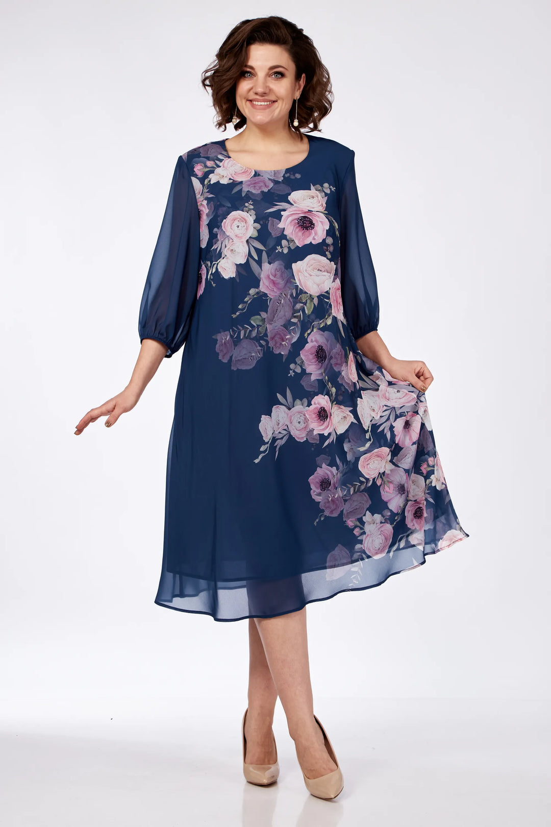 Allison™ | Abito elegante a fiori