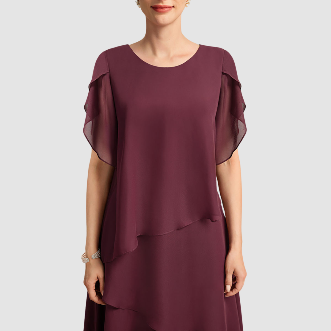 Cierra™ | Abito elegante in chiffon