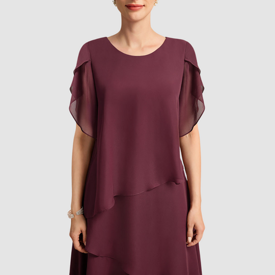 Cierra™ | Abito elegante in chiffon