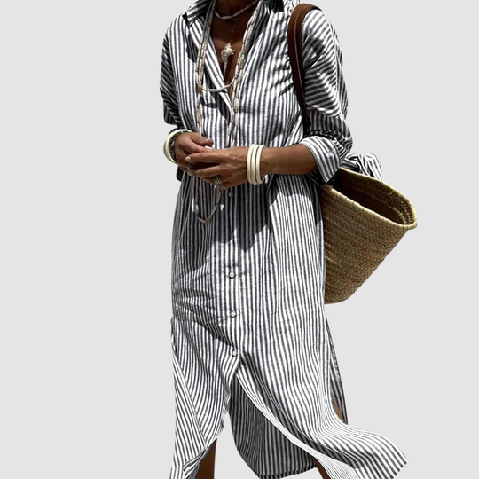 Nichole™ | Abito estivo elegante a righe