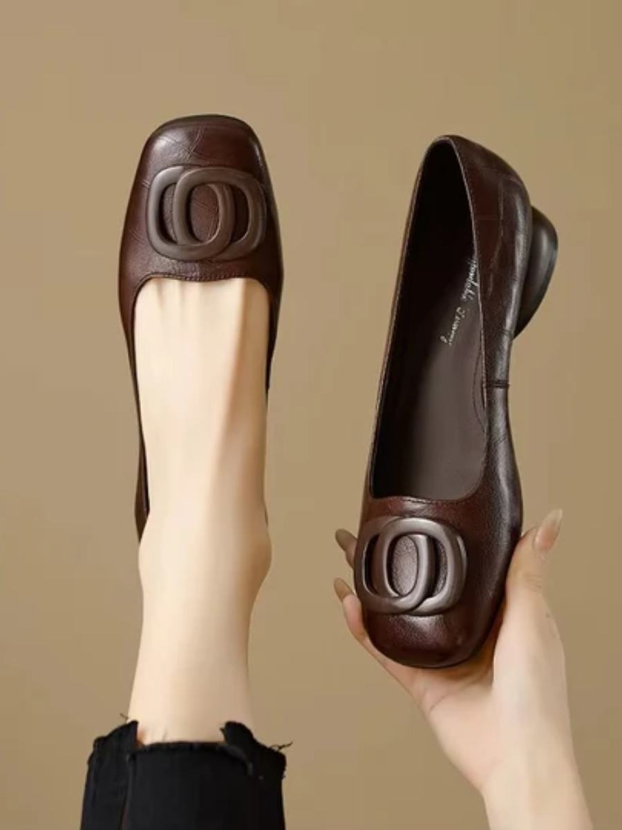 Opium | Scarpe basse in pelle