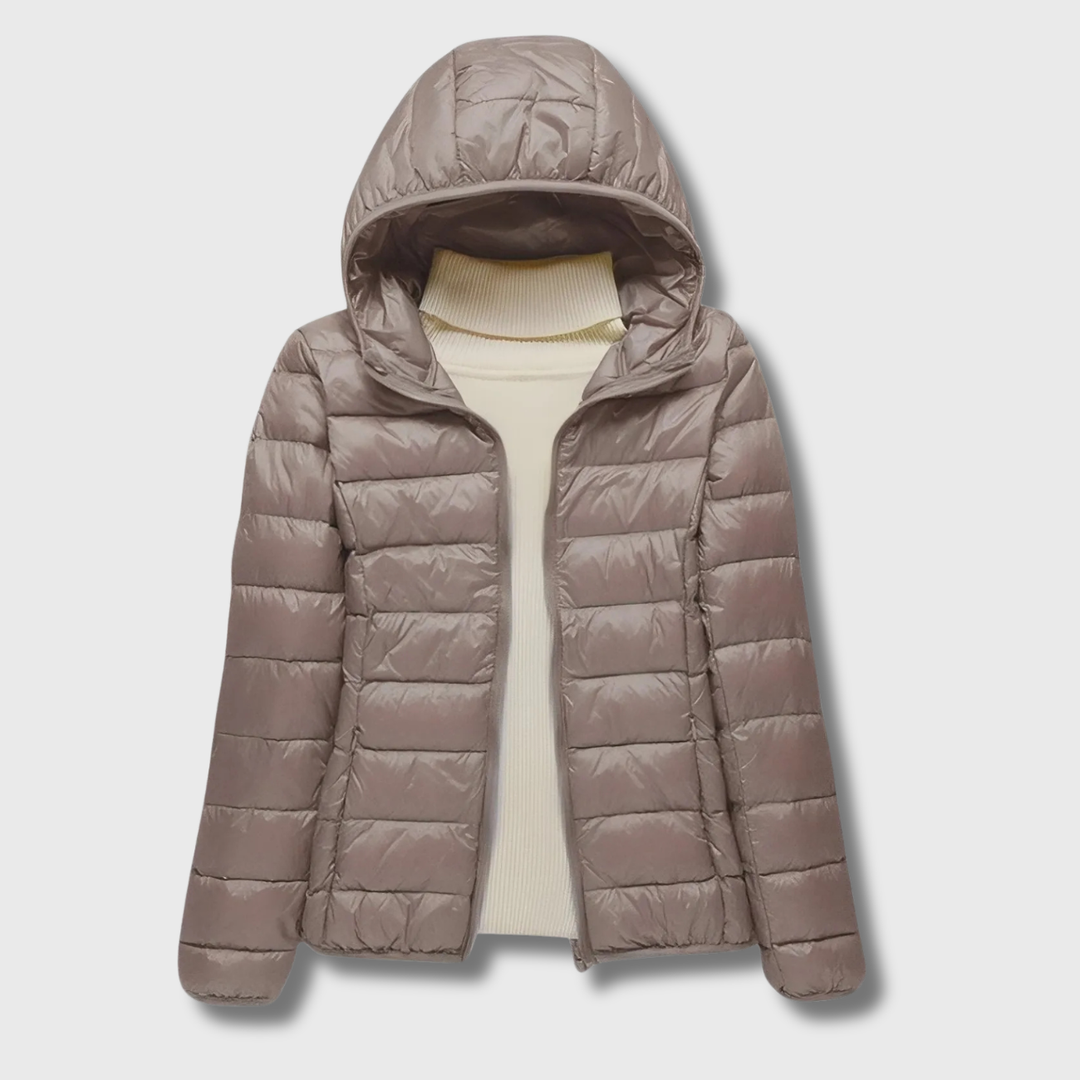 Nora™ | Piumino Leggero con Cappuccio