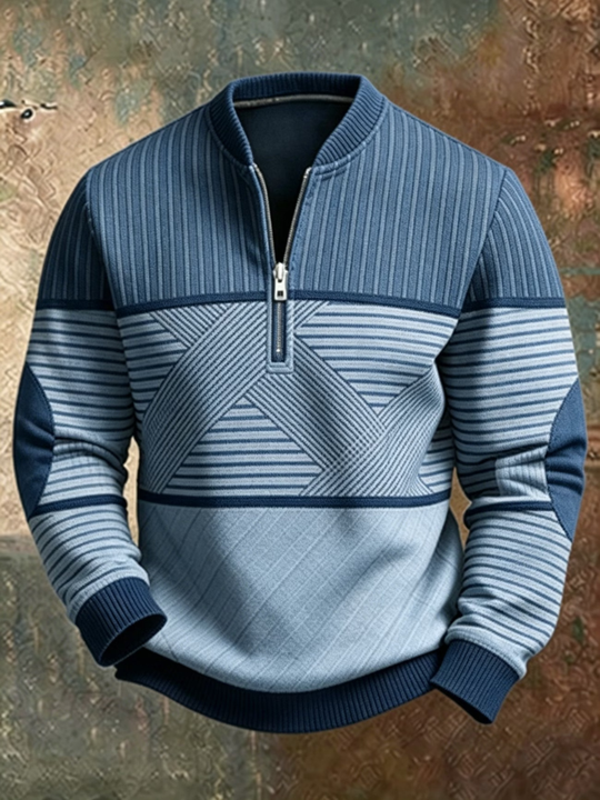 Vittorio™ | Maglione Uomo con Mezza Zip