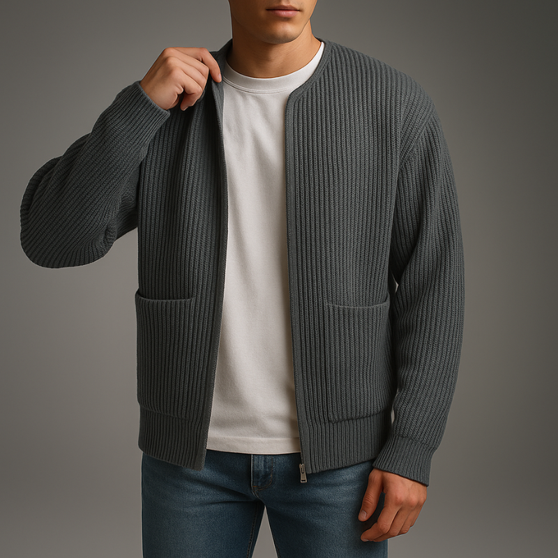 Owen™ Knit Zip Cardigan