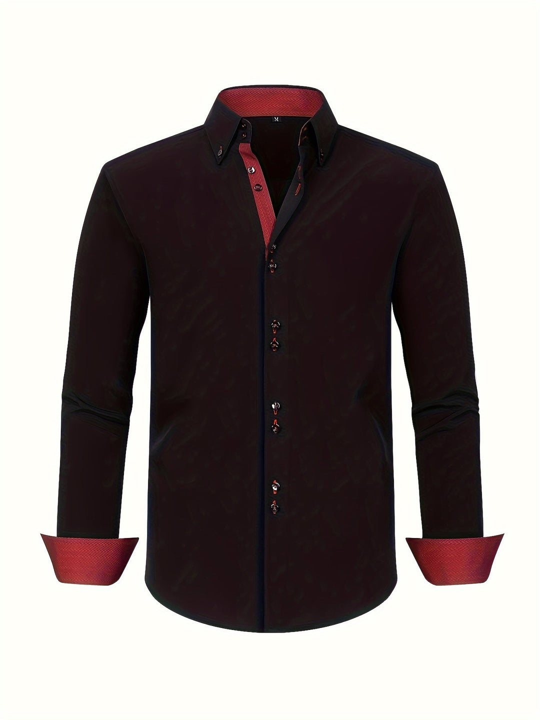 Alberto | Camicia elegante leggera con dettagli a contrasto