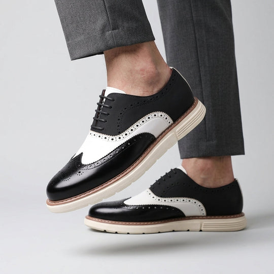 Declan | Scarpe Oxford da uomo con punta a coda di rondine
