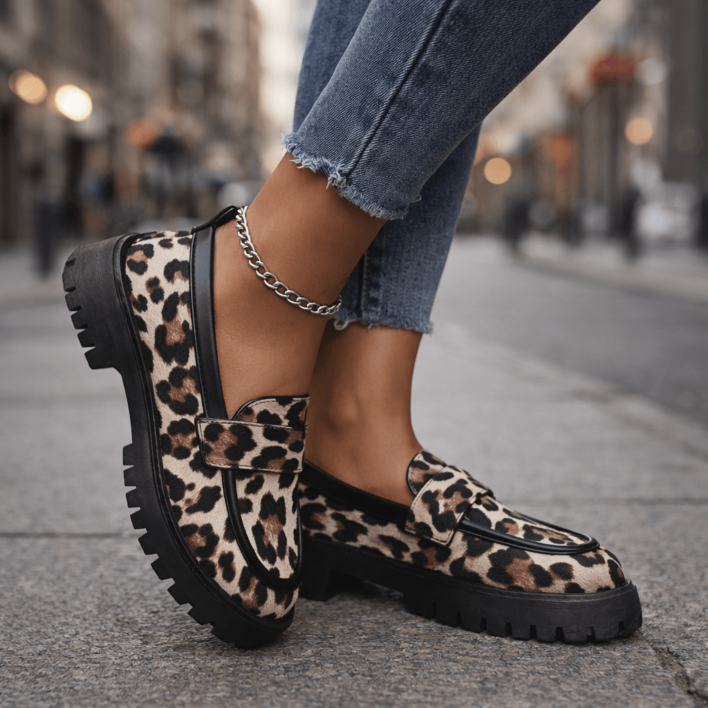 Noelle | Mocassini con plateau
