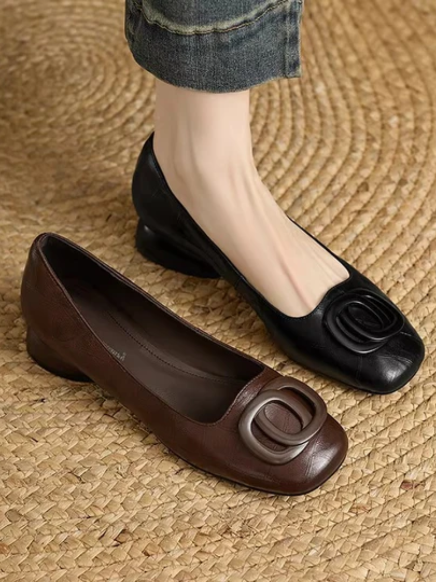Opium | Scarpe basse in pelle