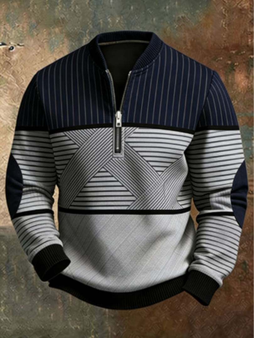Vittorio™ | Maglione Uomo con Mezza Zip