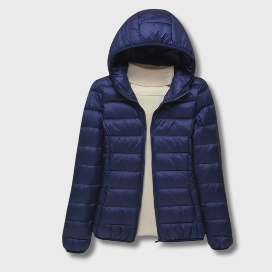 Nora™ | Piumino Leggero con Cappuccio