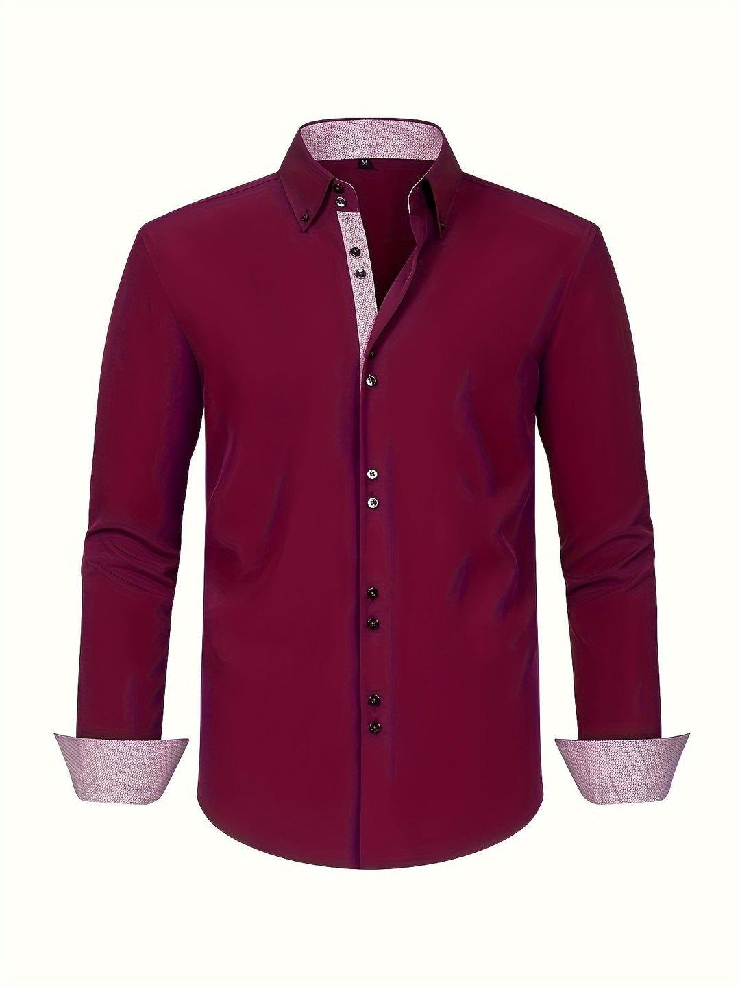 Alberto | Camicia elegante leggera con dettagli a contrasto