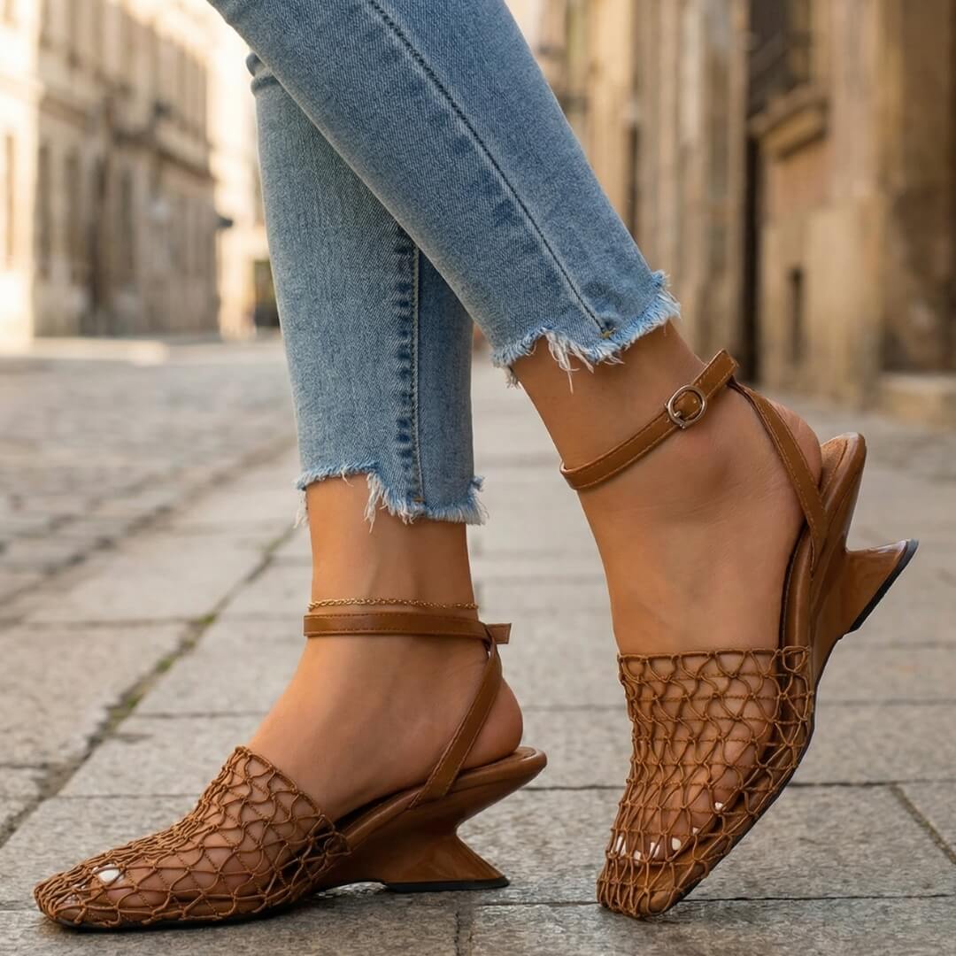 Vanessa | Scarpe con tacco in rete