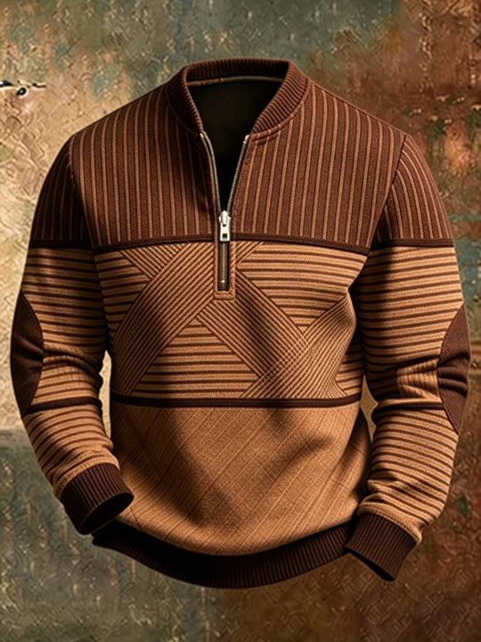 Vittorio™ | Maglione Uomo con Mezza Zip