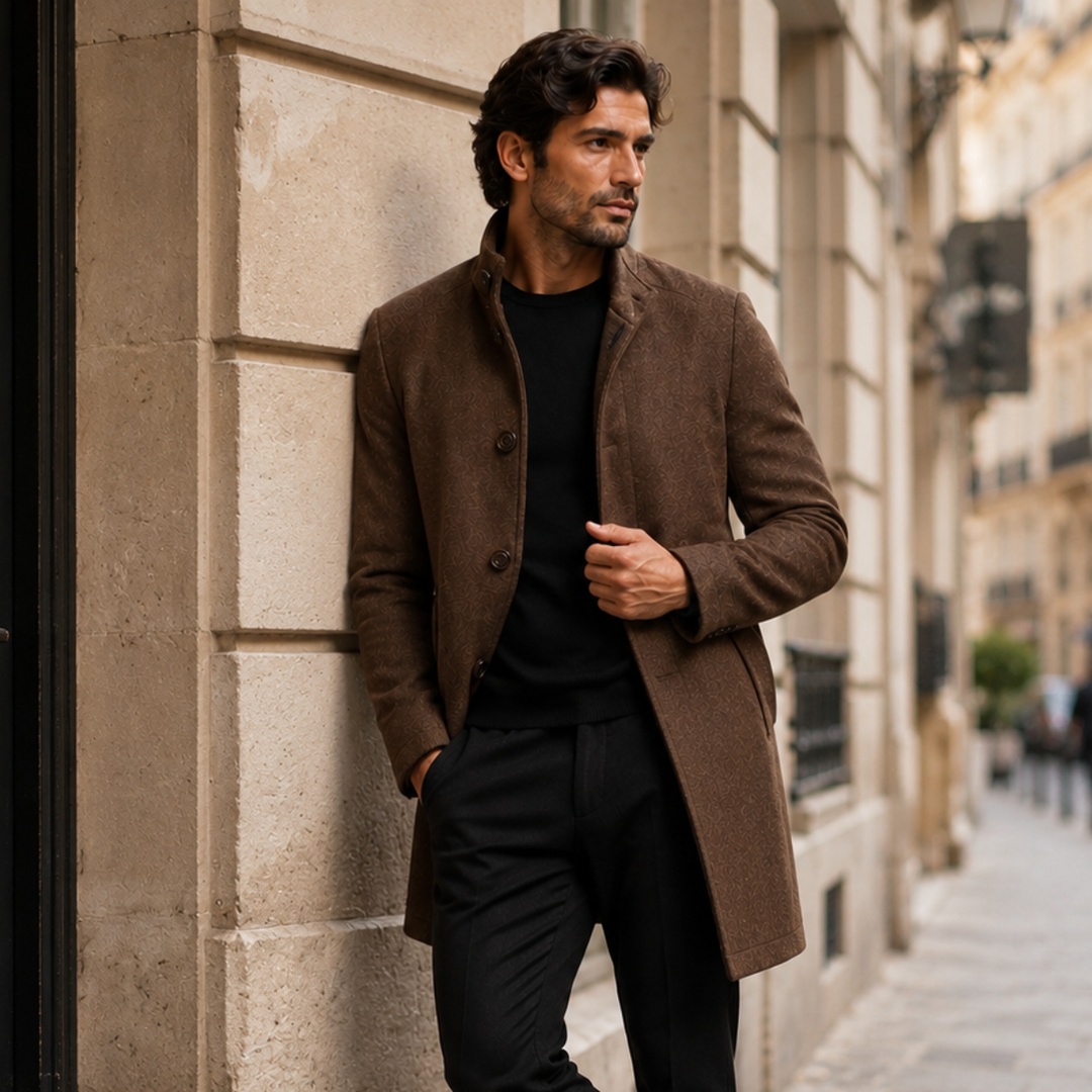 Vienna | Cappotto Classico da Uomo in Lana