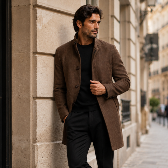 Vienna | Cappotto Classico da Uomo in Lana