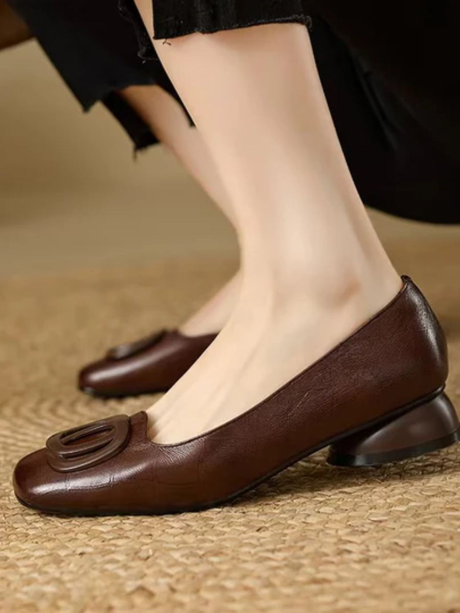 Opium | Scarpe basse in pelle