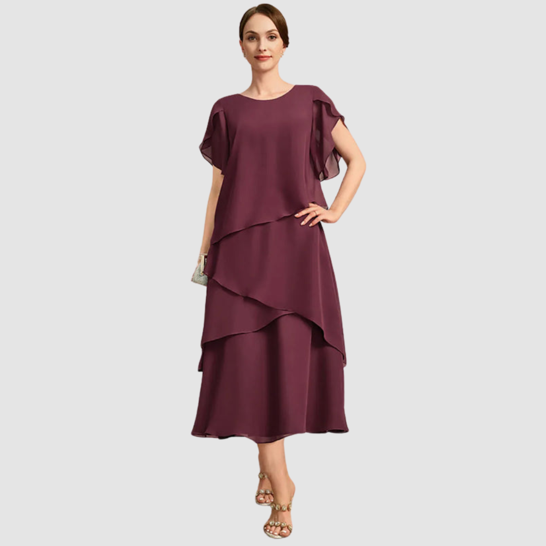 Cierra™ | Abito elegante in chiffon