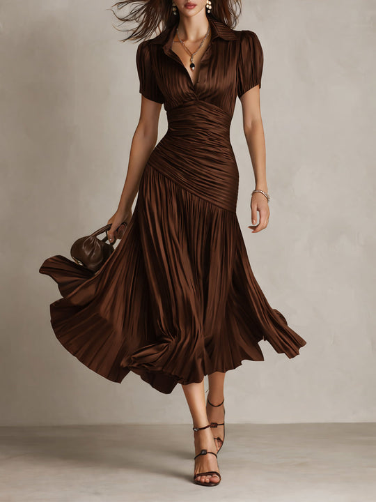 Heidi™ Retro Midi Dress