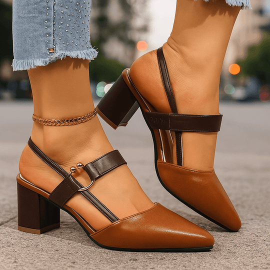 Rebecka | Scarpe con tacco e dettaglio ad anello