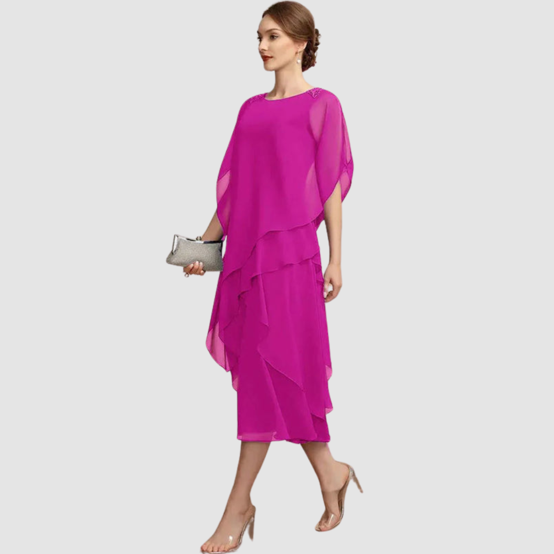 Cierra™ | Abito elegante in chiffon
