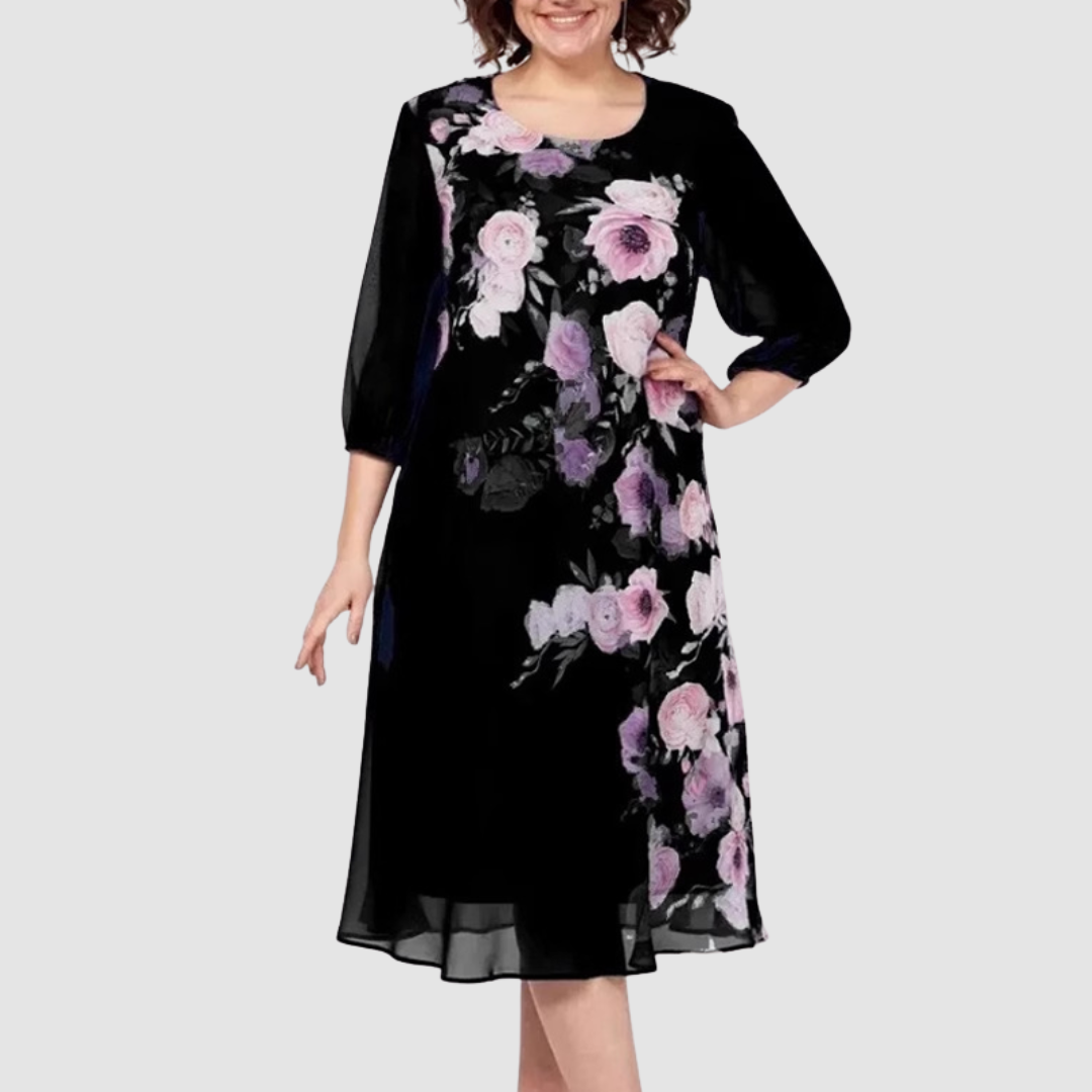 Allison™ | Abito elegante a fiori