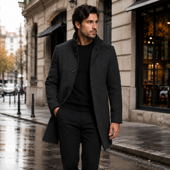 Vienna | Cappotto Classico da Uomo in Lana