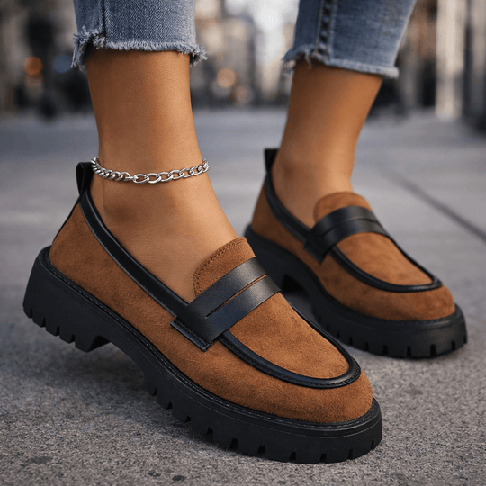 Noelle | Mocassini con plateau