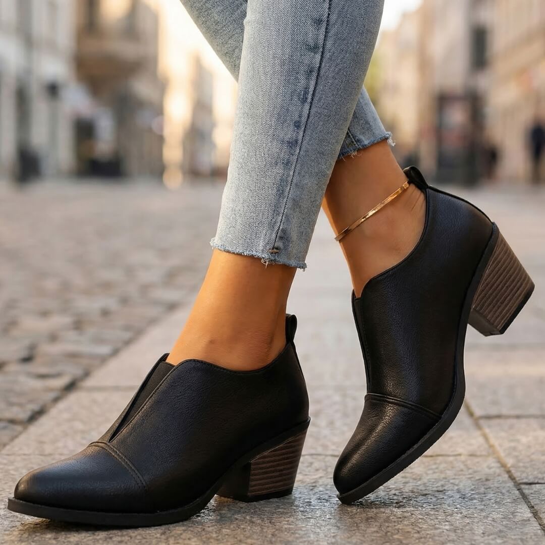 Elizabeth | Scarpe con tacco in pelle
